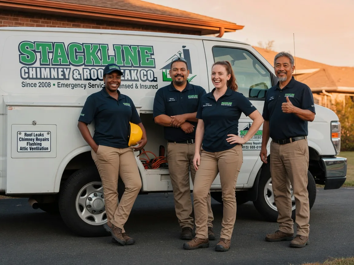Chimney flashing repair company in North Canton, OH